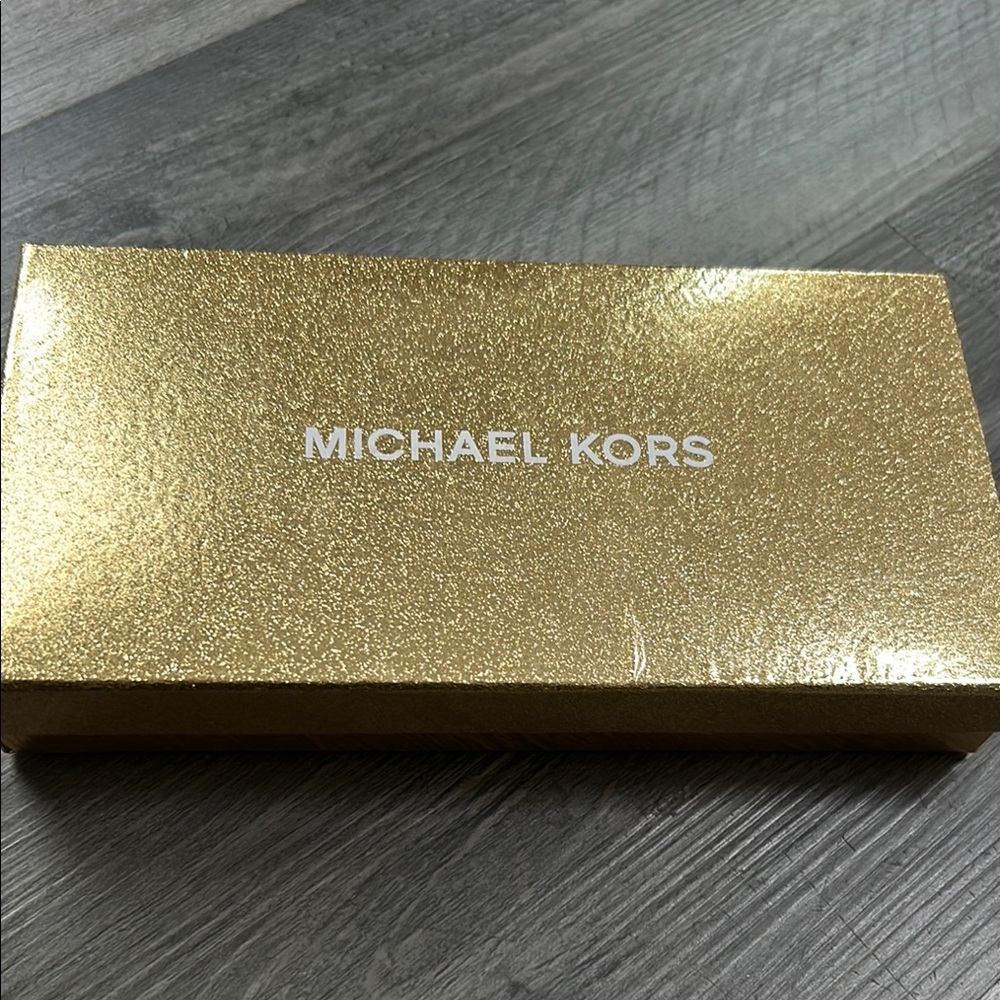 Michael Kors Black Wristlet with Gold Accents - Picture 8 of 8